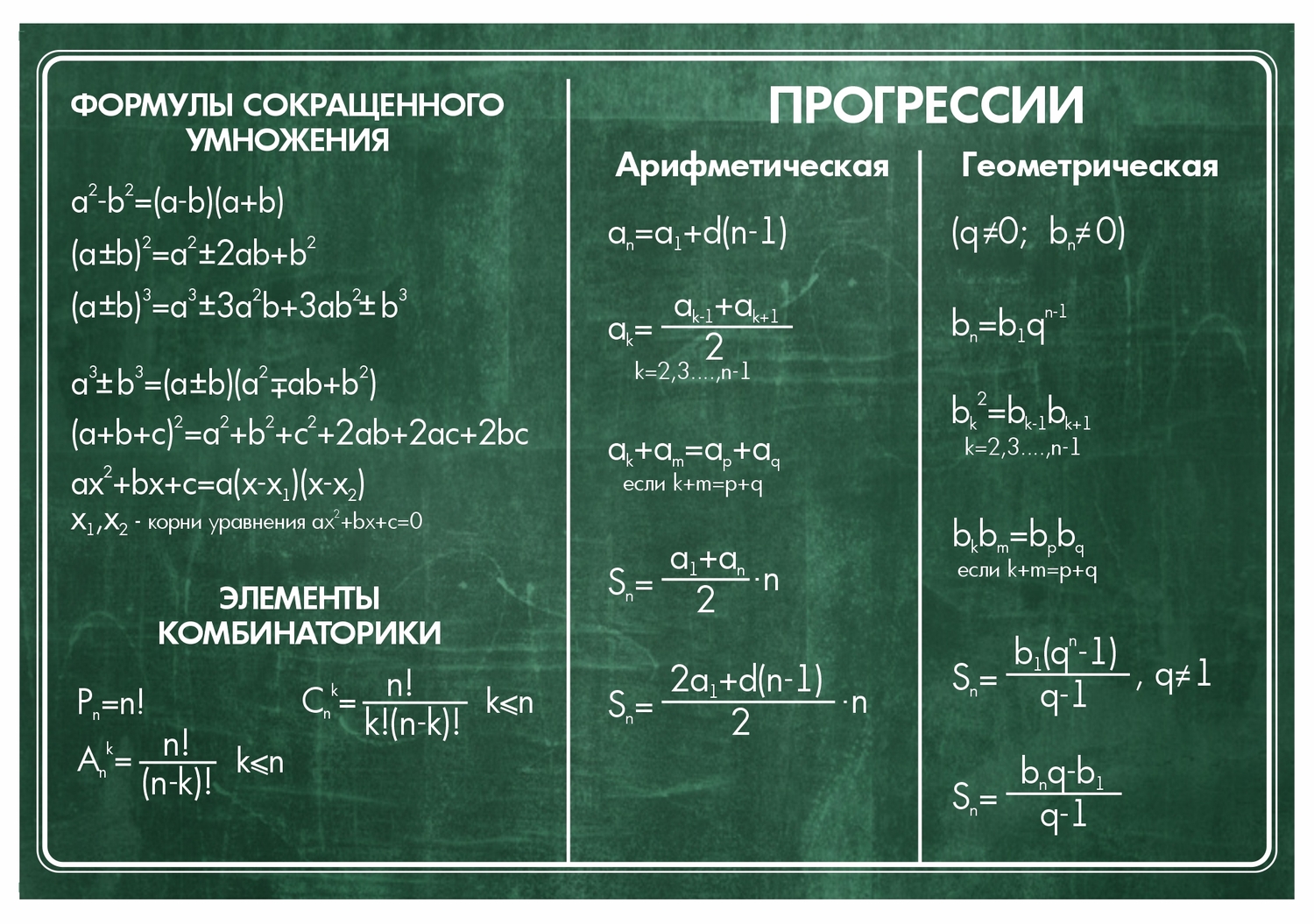 СТЕНД уголок юного математика